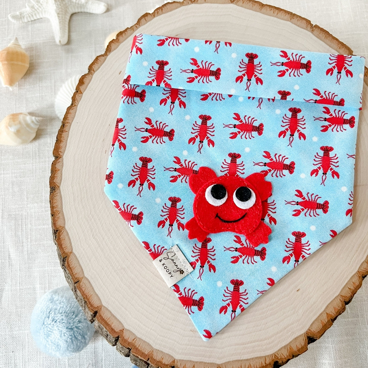 Coastal Claws Dog Bandana