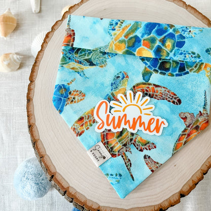 Turtle Tide Dog Bandana