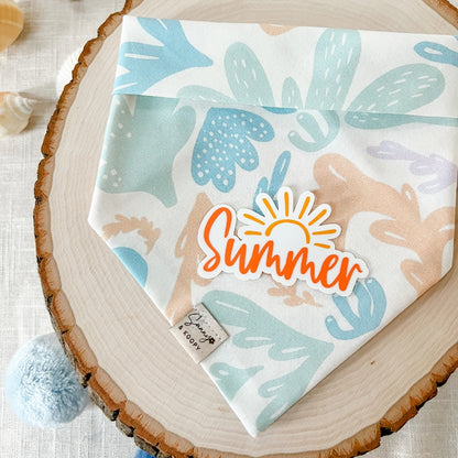 Coastal Calm Dog Bandana