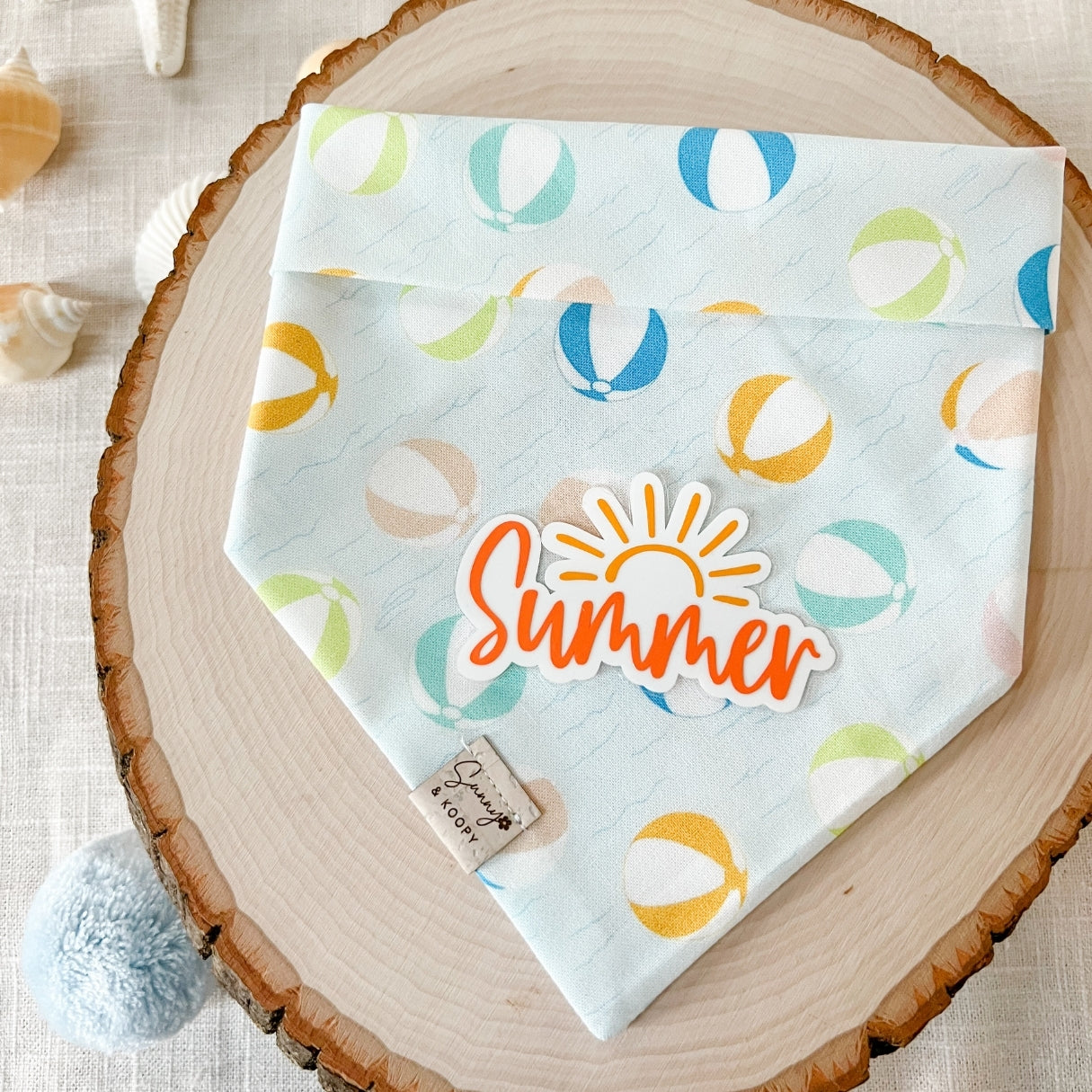 Sunny Playtime Dog Bandana