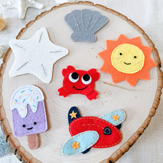 Summer Felt Patches