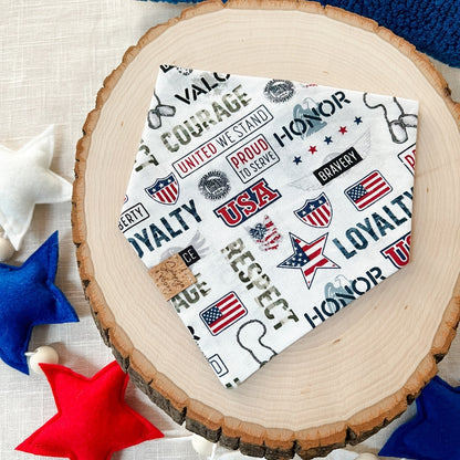 United We Stand Dog Bandana