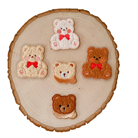 Bear Iron On Patches