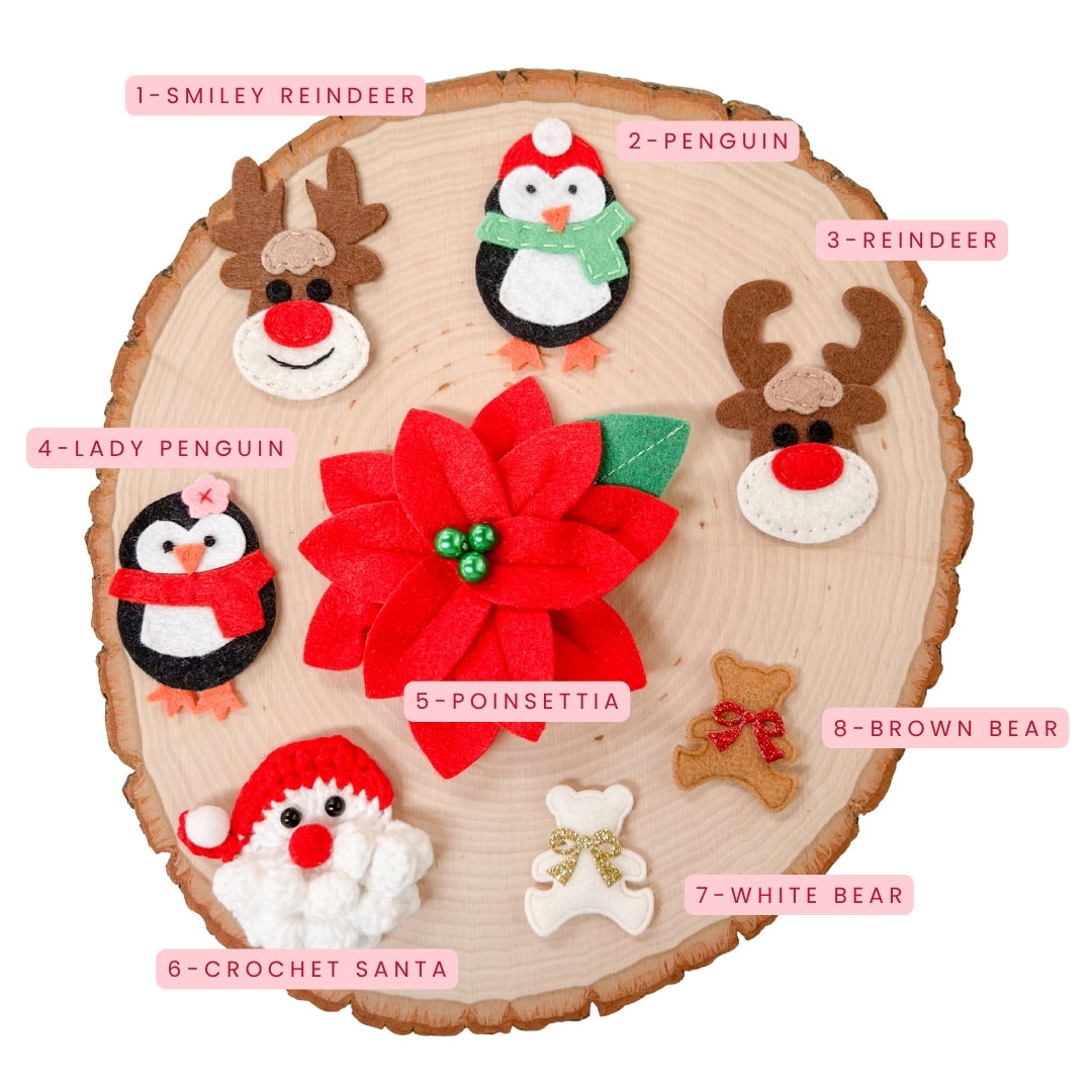 Christmas Felt Patches