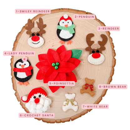 Christmas Felt Patches