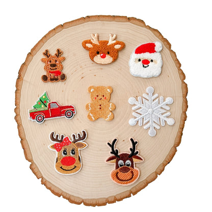 Christmas Iron On Patches
