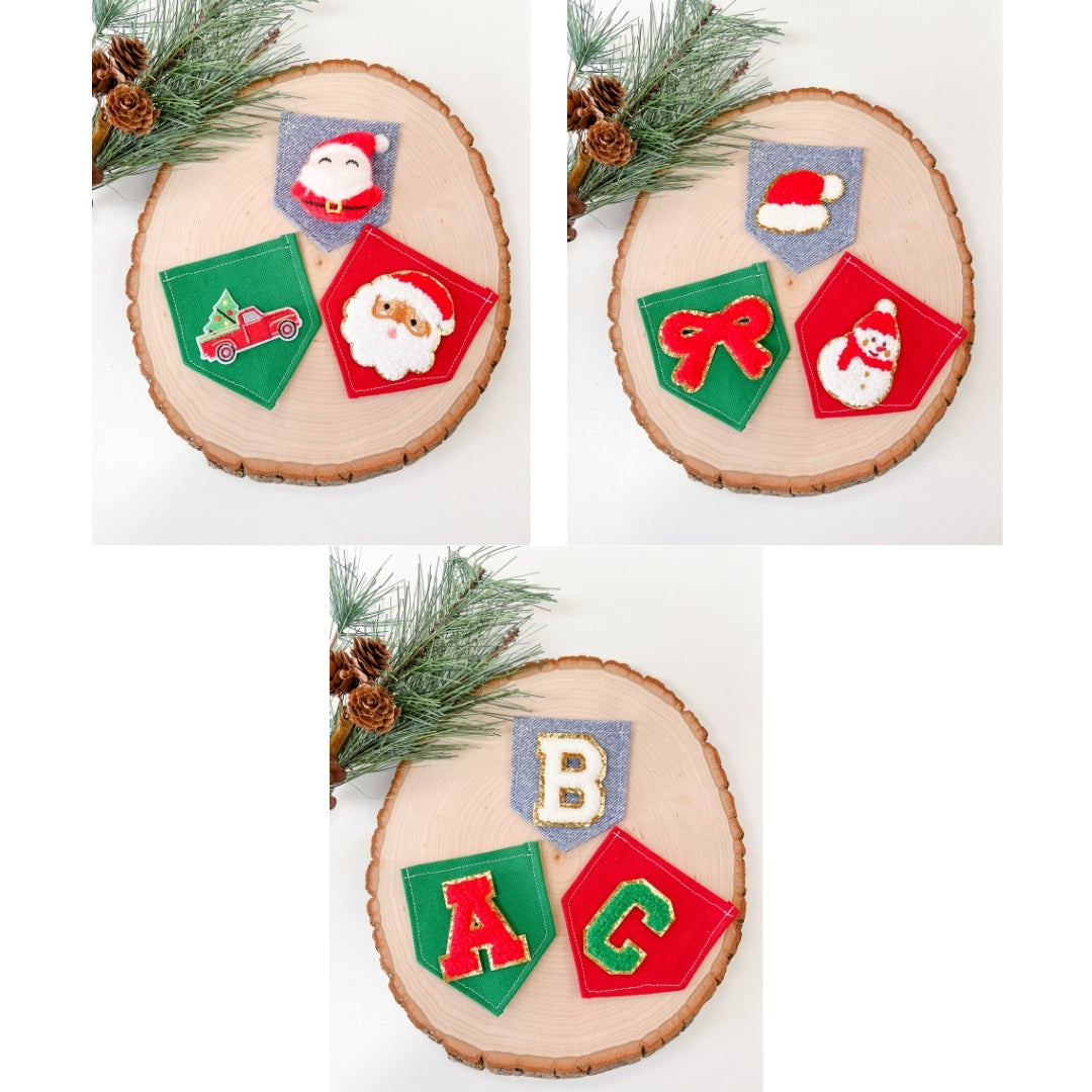 Xmas Pocket Dog Bandana Add On