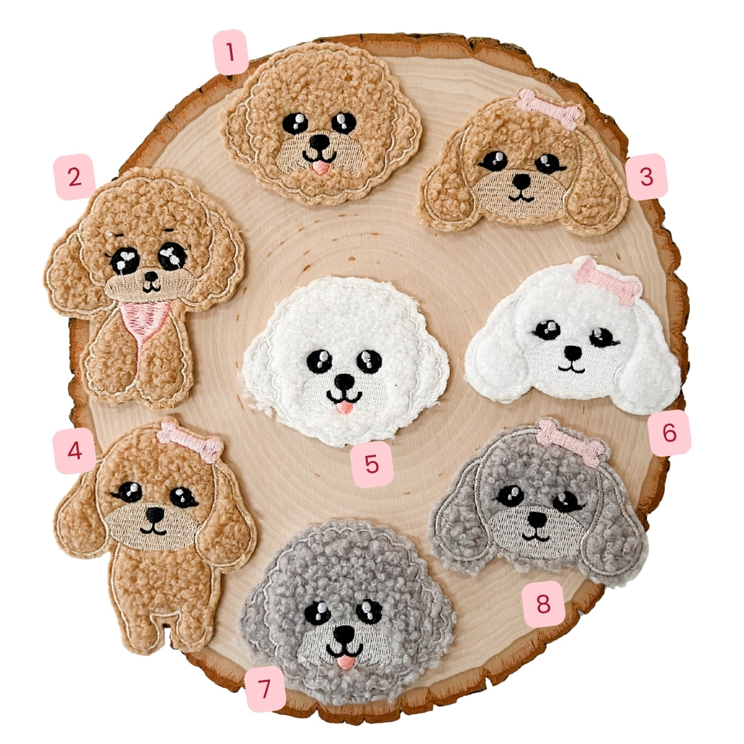 Doodles Iron On Patches